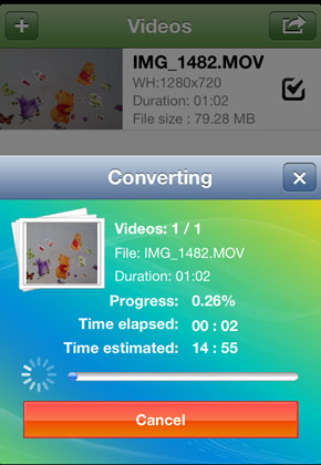 compressing iPhone 5 video