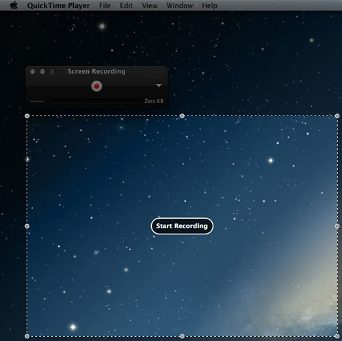 screen recording Mac quicktime