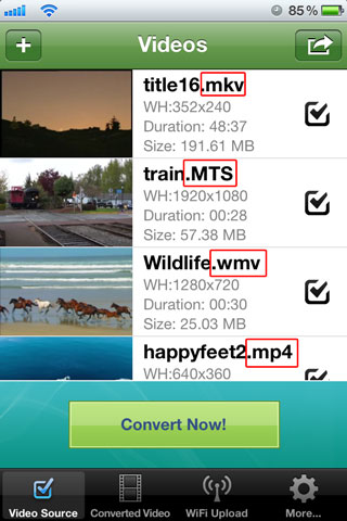 video converter for iphone upload