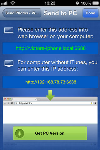 transfer iPhone 5 video to PC